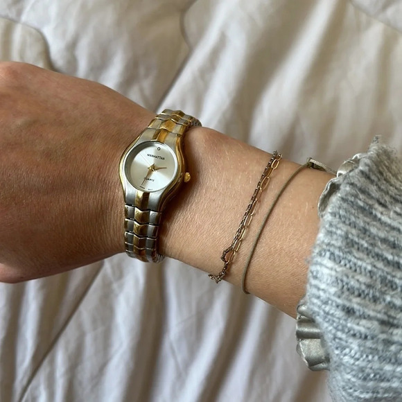 Manhattan Two Tone Women’s Watch - Picture 1 of 7